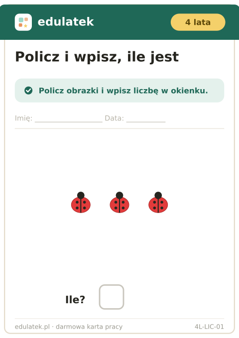 Liczenie i matematyka