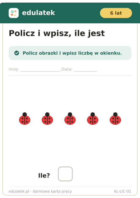 Liczenie i matematyka