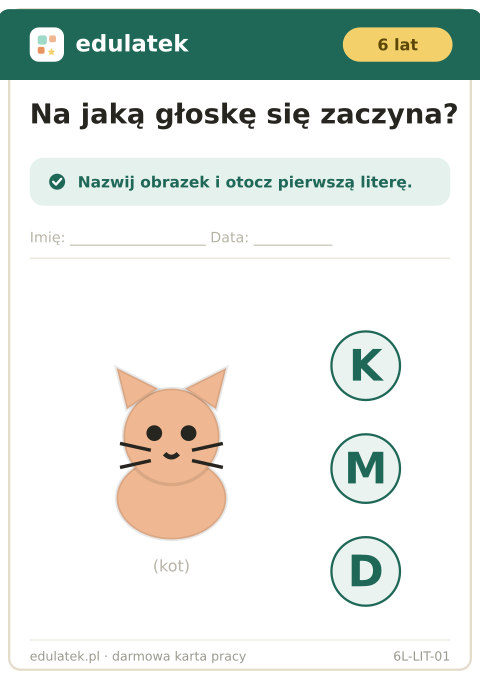 Litery i głoski